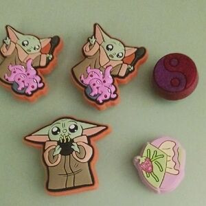 NWOT 5 Crocs Jibbitz Star Wars